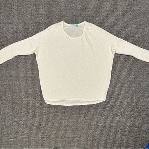 Chris & Carol Cream Knit Top